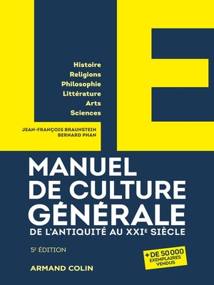 cover image of LE manuel de culture générale